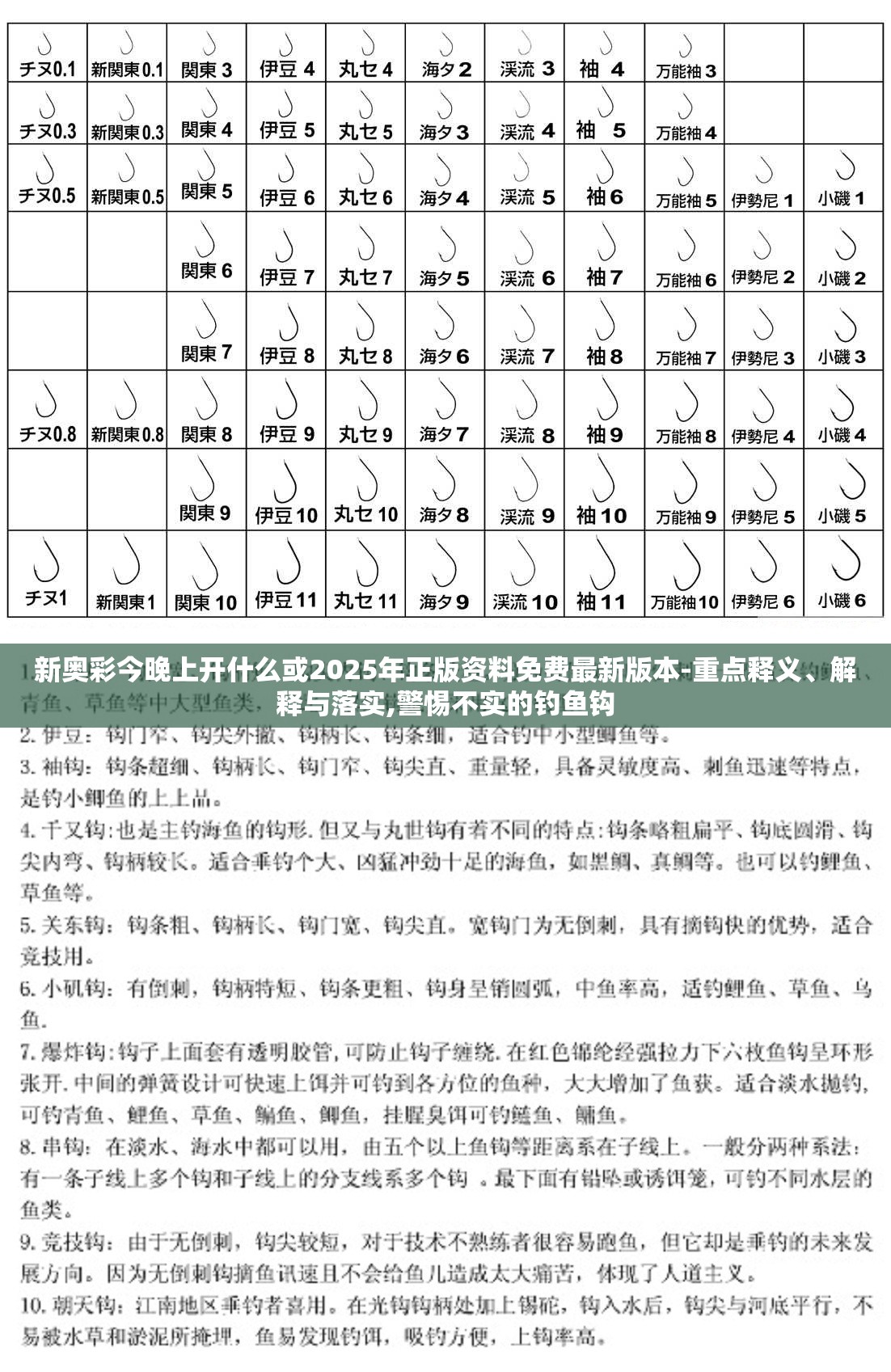 新奥彩今晚上开什么或2025年正版资料免费最新版本-重点释义、解释与落实,警惕不实的钓鱼钩